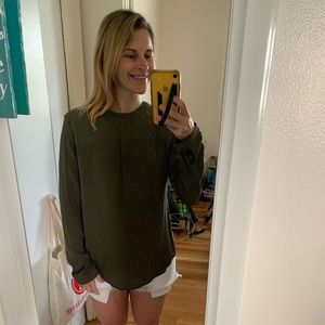 Madewell Silk Tunic sz M